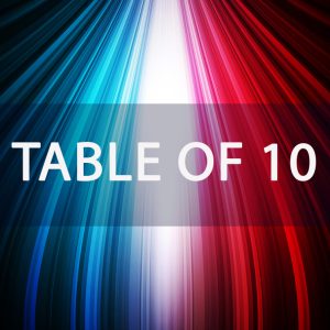Table of 10